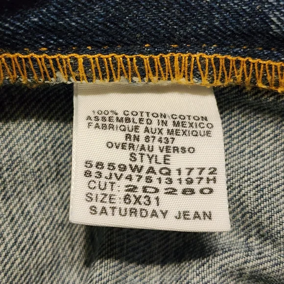 True Vintage Ralph Lauren Saturday JeansSize 6x3190s StylePolo Jeans